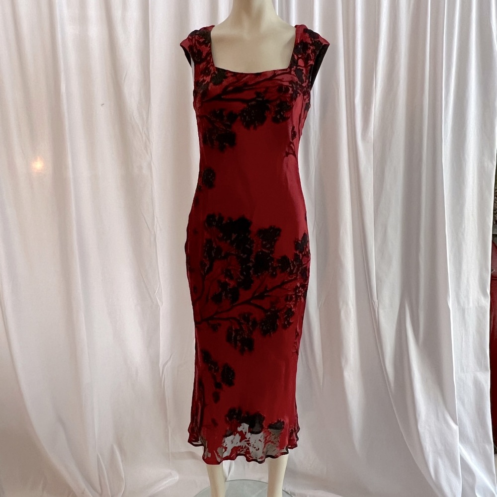 VINTAGE Arden B 💯 silk dress. - Picture 2 of 8